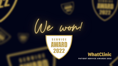 WhatClinic Service Award 2022 Logo