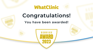 WhatClinic Award Certificate 2023